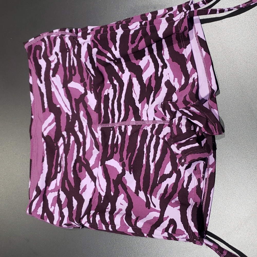 Ryderwear Scrunch Bum Animal print High Waist  Shorts size small